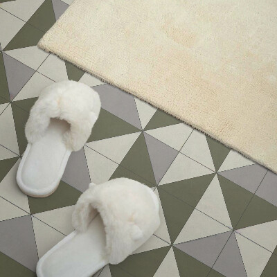 Panneau mural Géométrie des formes triangulaires