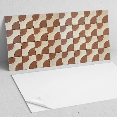 Panneau décoratif mural Un kaléidoscope de formes géométriques