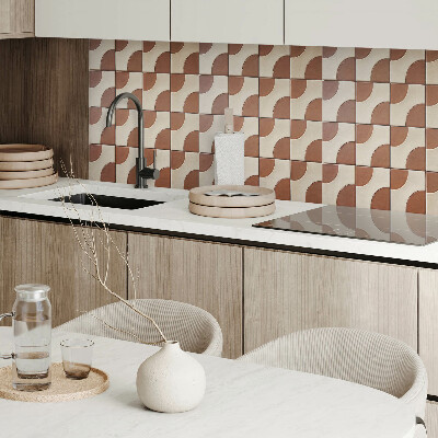 Panneau décoratif mural Un kaléidoscope de formes géométriques