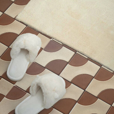 Panneau décoratif mural Un kaléidoscope de formes géométriques