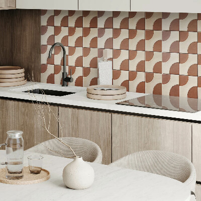 Panneau décoratif mural Un kaléidoscope de formes géométriques