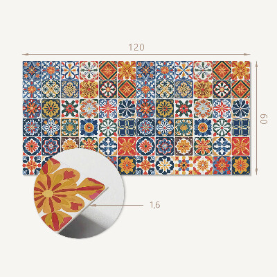 Panneau décoratif mural Motifs de carreaux de mosa?que