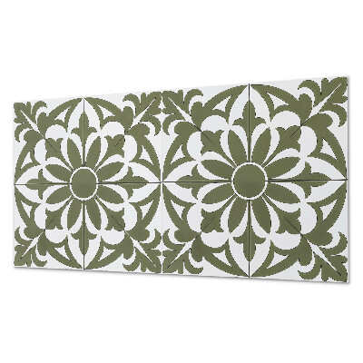 Panneau décoratif mural Composition florale avec des feuilles