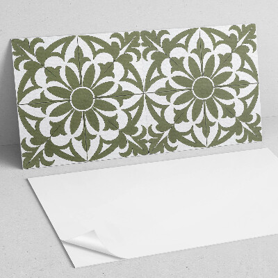 Panneau décoratif mural Composition florale avec des feuilles