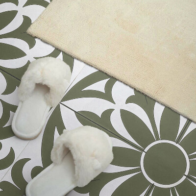 Panneau décoratif mural Composition florale avec des feuilles