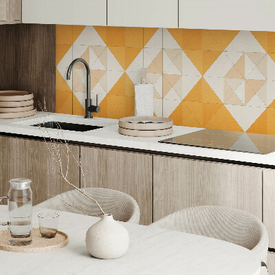 Panneau mural Un motif en losange sous une forme géométrique