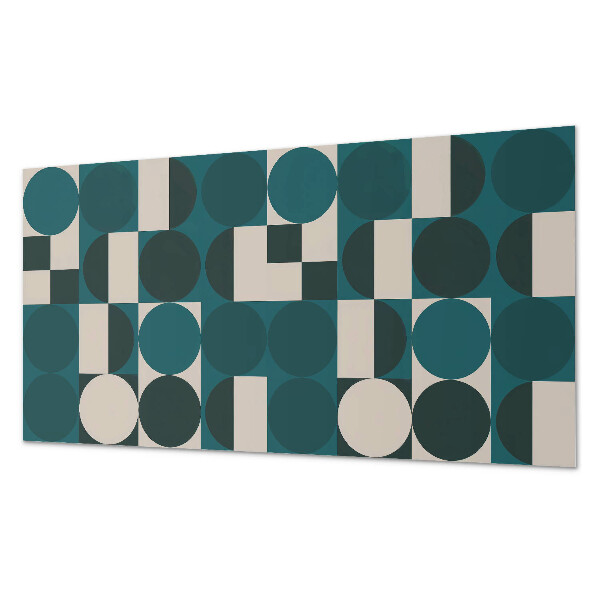 Panneau décoratif mural Formes et formes dans un style géométrique