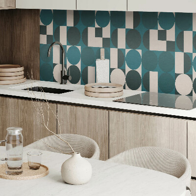 Panneau décoratif mural Formes et formes dans un style géométrique