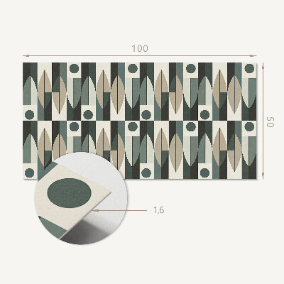 Panneau décoratif mural Motif géométrique moderne