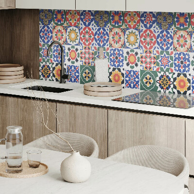 Panneau mural Arrangements de mosa?ques en rangées