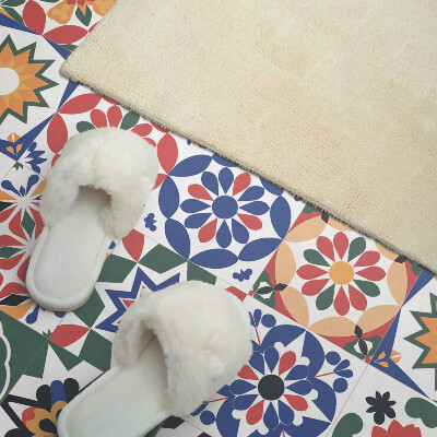 Panneau mural Arrangements de mosa?ques en rangées