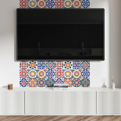 Panneau mural Arrangements de mosa?ques en rangées