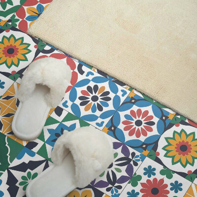 Rev?tement mural Grilles de mosa?que dans un style graphique