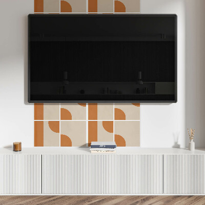 Panneau décoratif mural Formes géométriques abstraites