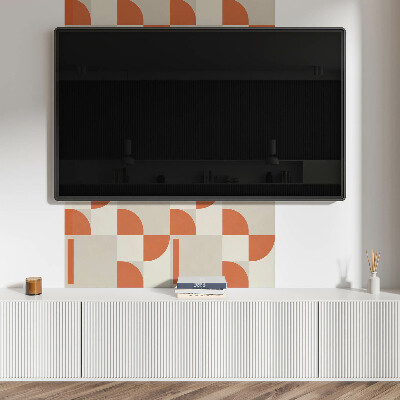 Panneau mural Ensemble abstrait de formes