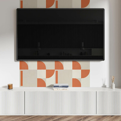 Panneau mural Ensemble abstrait de formes