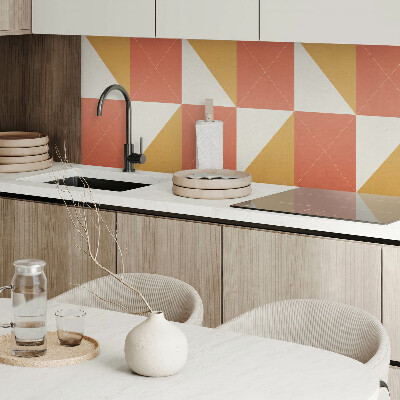 Rev?tement mural Motifs géométriques chaleureux