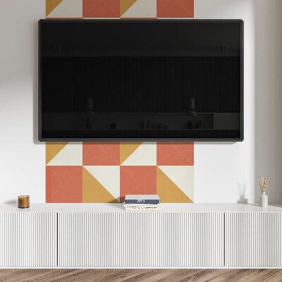 Rev?tement mural Motifs géométriques chaleureux