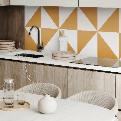 Panneau décoratif mural Motifs triangulaires dans des cadres carrés