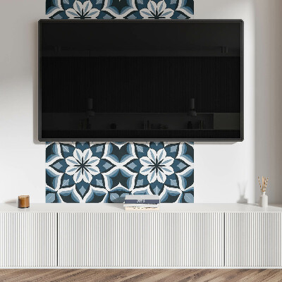 Rev?tement mural Harmonie florale en symétrie