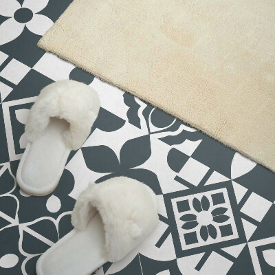 Panneau mural Motifs géométriques dans les carreaux