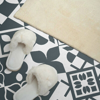 Panneau mural Motifs géométriques dans les carreaux