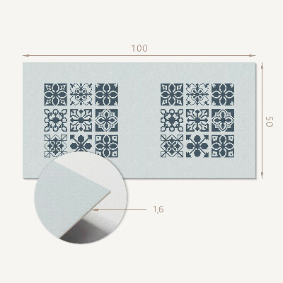 Rev?tement mural Formes géométriques dans des rectangles