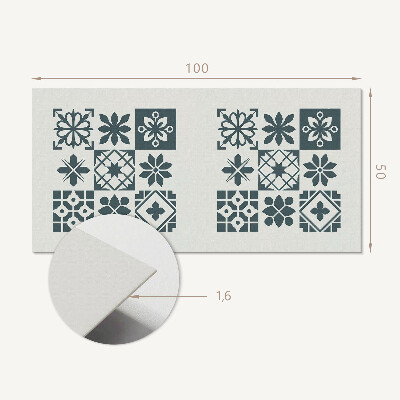 Panneau mural Dispositions géométriques dans la conception