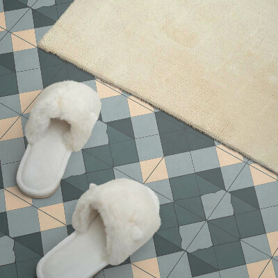 Panneau mural Motif losange de style géométrique