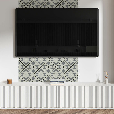 Rev?tement mural Motif losange de style géométrique