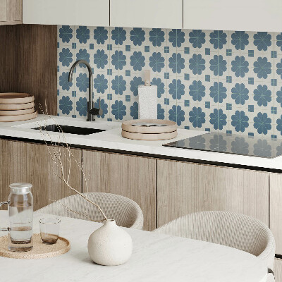 Panneau décoratif mural Motif floral ? carreaux