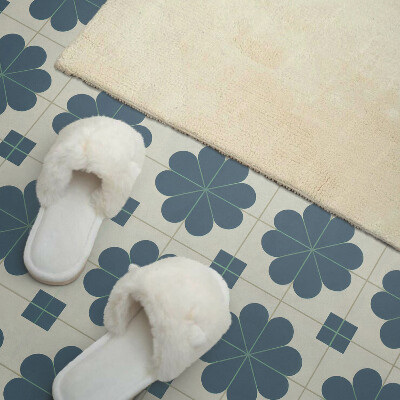 Panneau décoratif mural Motif floral ? carreaux