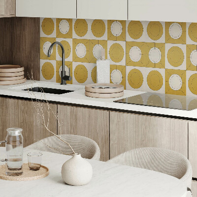 Panneau décoratif mural Un motif moderne aux formes rondes