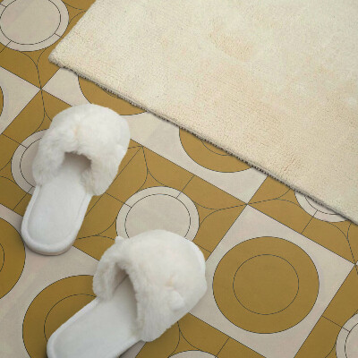 Panneau décoratif mural Un motif moderne aux formes rondes