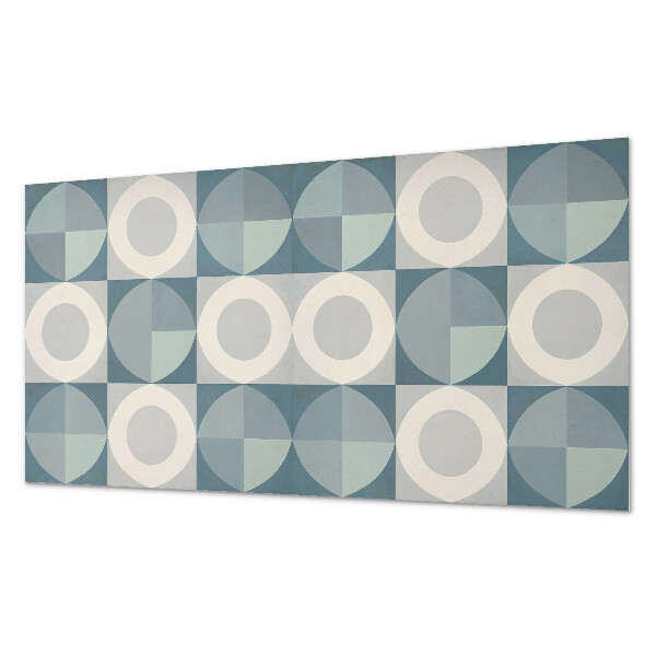 Panneau mural Formes et cercles en harmonie