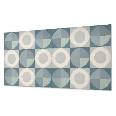 Panneau mural Formes et cercles en harmonie