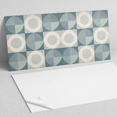 Panneau mural Formes et cercles en harmonie