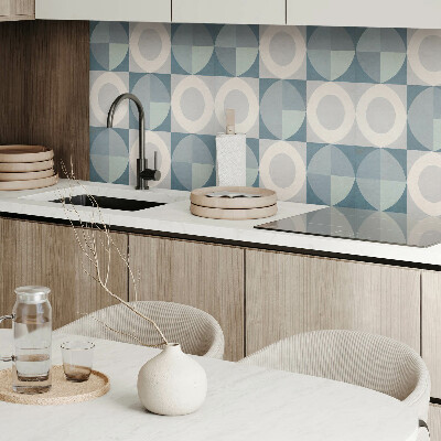 Panneau mural Formes et cercles en harmonie