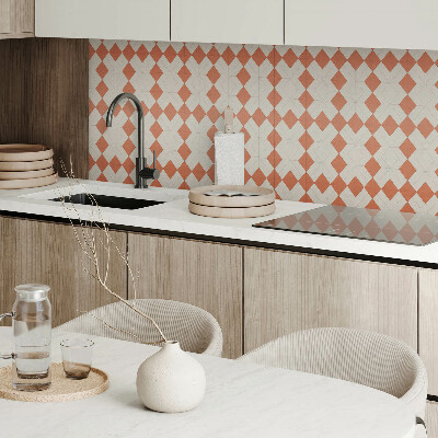 Panneau décoratif mural Grille géométrique rhombique