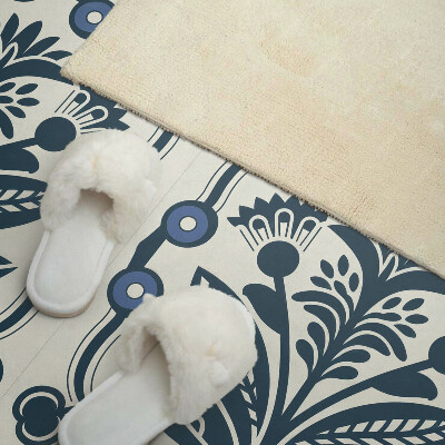 Panneau mural Motif floral avec des feuilles vertes