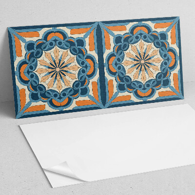 Rev?tement mural Mandala floral en cercles harmonieux