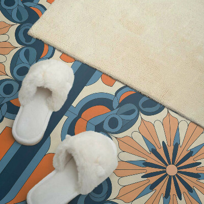 Rev?tement mural Mandala floral en cercles harmonieux