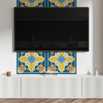 Panneau décoratif mural Géométrie florale