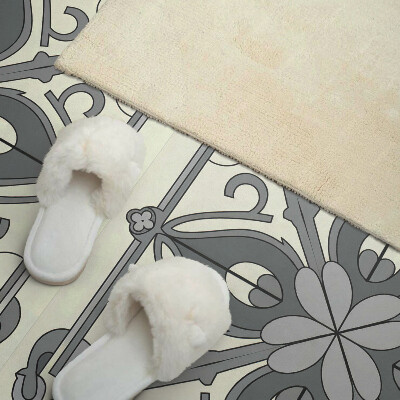 Rev?tement mural Motif floral en symétrie harmonieuse