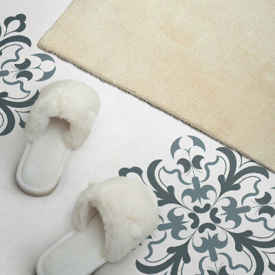 Panneau décoratif mural Motif floral en symétrie harmonieuse