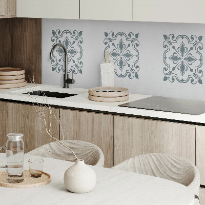 Panneau mural Motif ornemental végétal