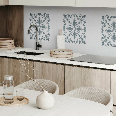 Panneau mural Motif ornemental végétal