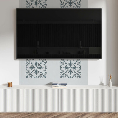 Panneau mural Motif ornemental végétal