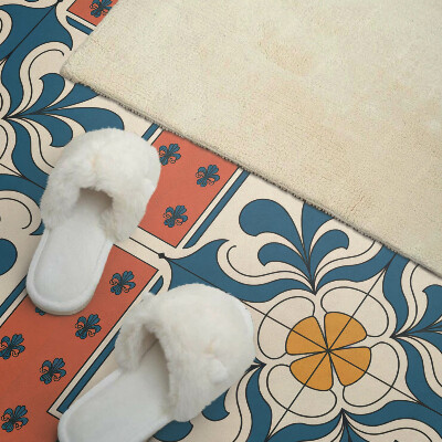 Rev?tement mural Motif floral de style folklorique