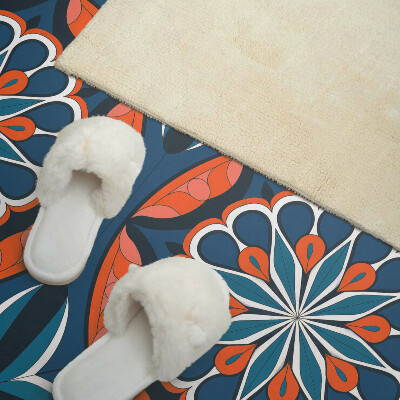 Rev?tement mural Mandala avec un motif de feuille